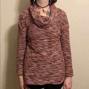 Merona sweater. Color maroon & white